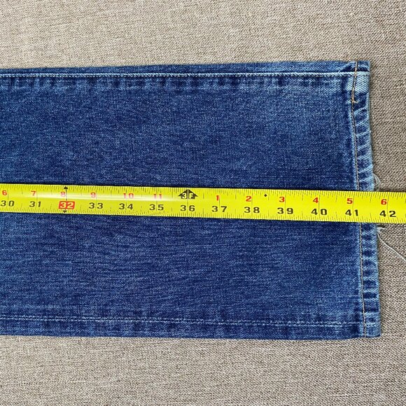 Vintage Levi's 702 XX Selvedge Denim Jeans Men's W32 Big E Buckleback Japan - Picture 14 of 16